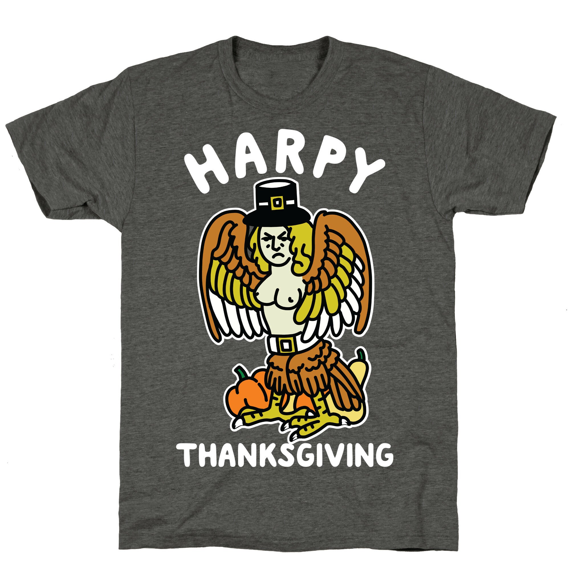 Harpy Thanksgiving Unisex Triblend Tee